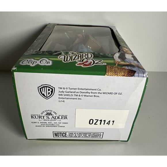 The Wizard Of Oz Clip On Keychain By Kurt Adler - Picture 6 of 6